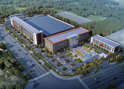 安徽產業園冷庫出租招商鳥瞰設計圖