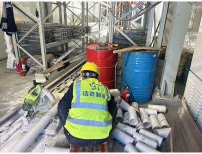 山東綠葉制藥6900立方米自動化高架陰涼庫建設工程案例