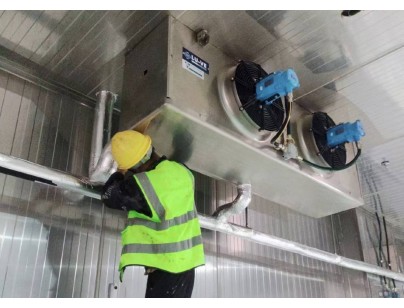 蘭州助劑廠3400立方工業防爆冷庫建造工程案例