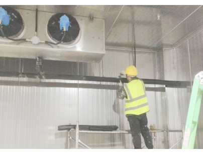 蘭州助劑廠3400立方工業防爆冷庫建造工程案例