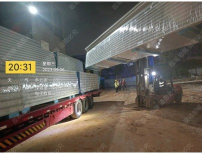 深圳方正微1038立方米電子半導體防爆冷庫建造工程案例