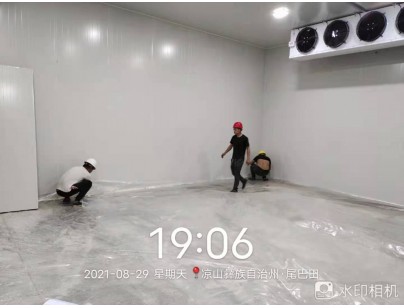 四川桑枝食用菌現代農業園區氣調保鮮冷庫工程建造案例