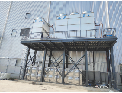 江蘇太倉遠(yuǎn)洋物流二氧化碳復(fù)疊系統(tǒng)冷庫建造工程案例