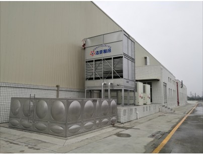 四川成都青白江鐵路港物流園綜合保稅區進出口岸型物流冷庫工程案例