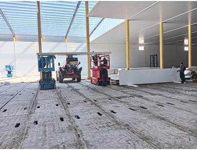 哈薩克斯坦58000m3食品存儲氣調冷庫工程項目