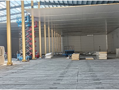 哈薩克斯坦58000m3食品存儲氣調冷庫工程項目