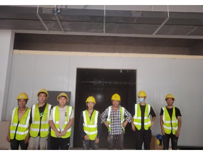 浙西南大宗物資倉配交易中心農產品深加工基地冷庫工程案例