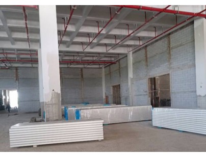 安徽翔威供應(yīng)鏈14500m3保稅區(qū)冷鏈物流冷庫工程建造案例