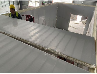 荊州老家味道5000立方米食品冷庫解凍庫及速凍庫建造一體化案例